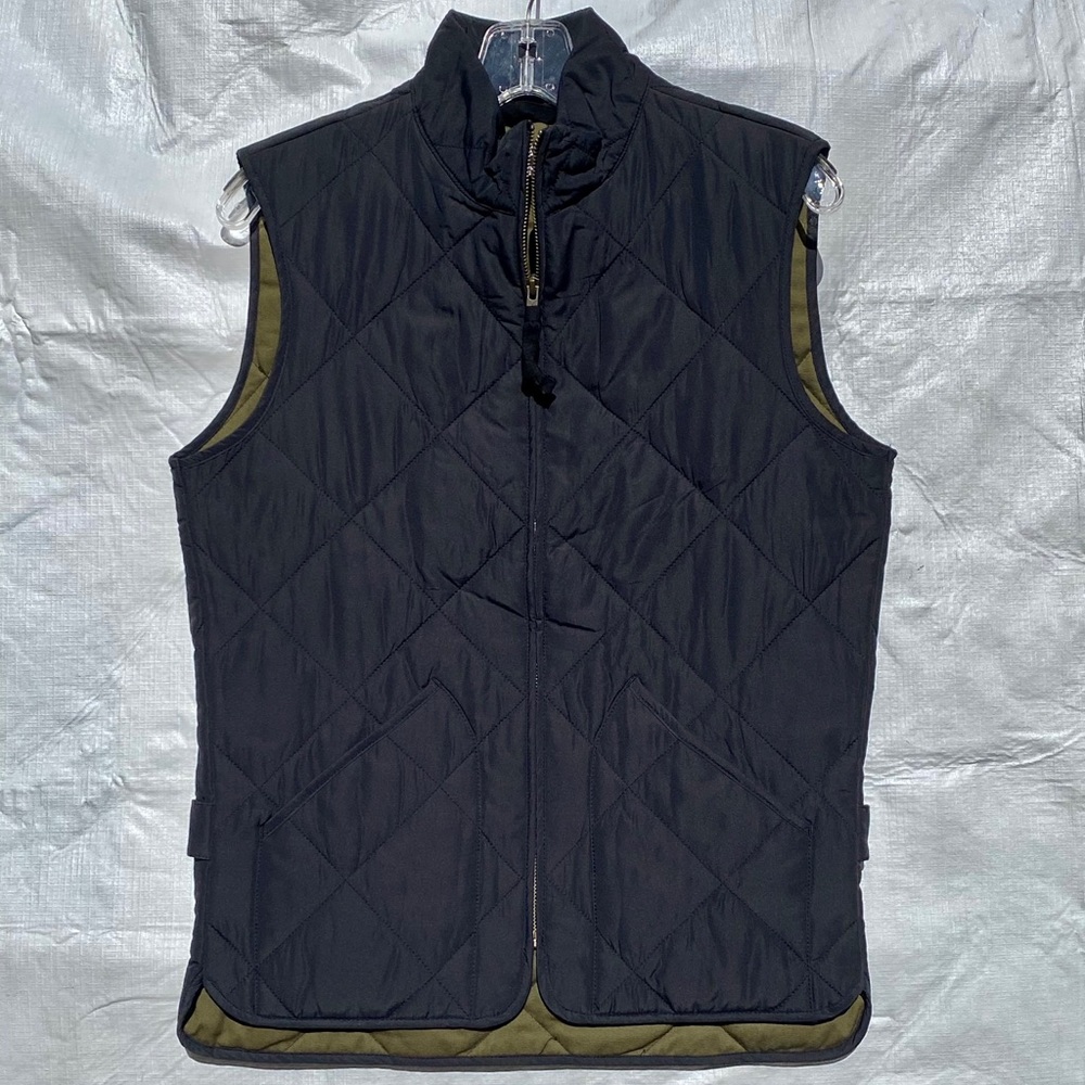 Mens J. Crew Sussex quilted vest